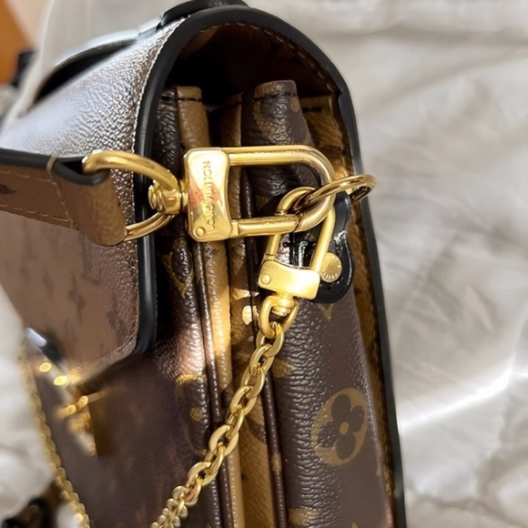 Antique Gold Oval Shoulder Chain Strap 16, 18, 20, 47 Inch - Picture 7 of 8